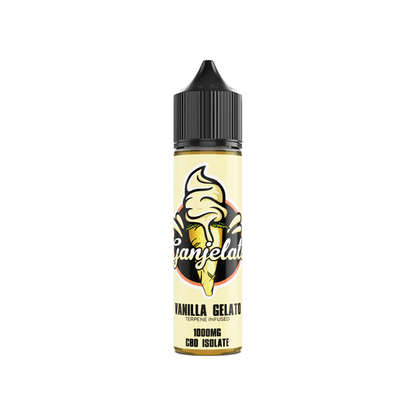 Ganjelato 1000mg CBD Isolate E-liquid 50ml (50VG/50PG) - www.justgovape.co.uk