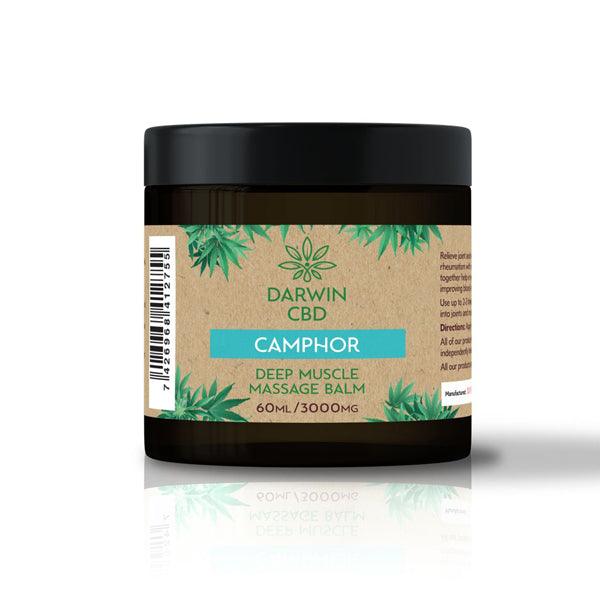 Darwin CBD 3000mg CBD Camphor Massage Balm - 60ml - www.justgovape.co.uk