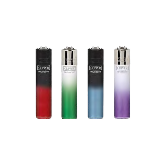 40 Clipper CP11RH Classic Large Flint Crystal Gradient Mix Lighters - CL2C000UKH - www.justgovape.co.uk