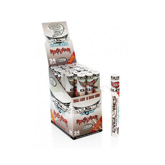 Cyclones Pre Rolled Clear Cones - 24 pack - www.justgovape.co.uk