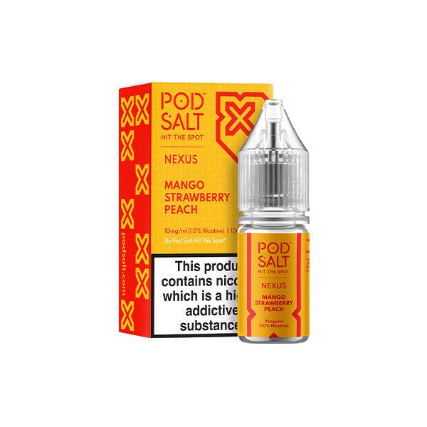 5mg Pod Salt Nexus 10ml Nic Salt (50VG/50PG) - www.justgovape.co.uk