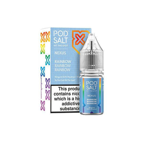 10mg Pod Salt Nexus 10ml Nic Salt (50VG/50PG) - www.justgovape.co.uk