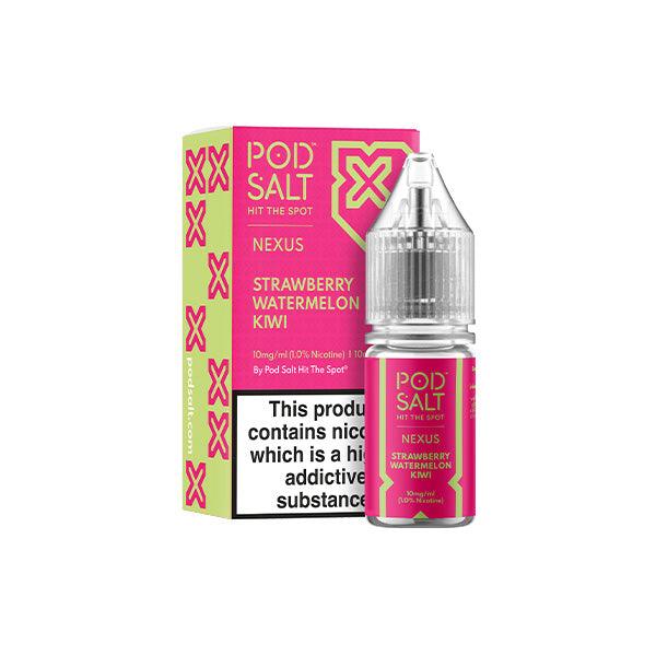 10mg Pod Salt Nexus 10ml Nic Salt (50VG/50PG) - www.justgovape.co.uk