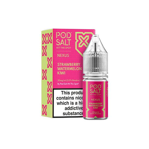 20mg Pod Salt Nexus 10ml Nic Salt (50VG/50PG) - www.justgovape.co.uk