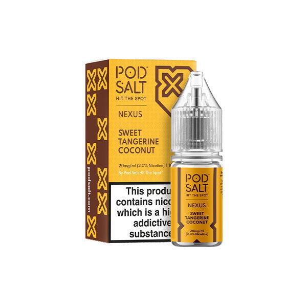 20mg Pod Salt Nexus 10ml Nic Salt (50VG/50PG) - www.justgovape.co.uk