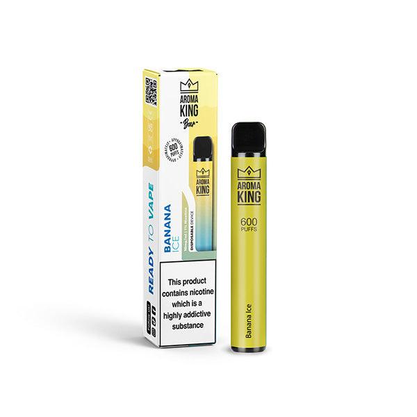 10mg Aroma King Bar 600 Disposable Vape Device 600 Puffs - www.justgovape.co.uk