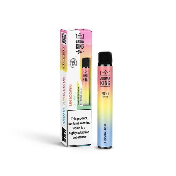 10mg Aroma King Bar 600 Disposable Vape Device 600 Puffs - www.justgovape.co.uk