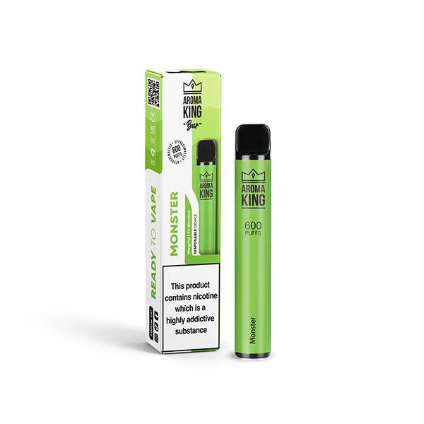 10mg Aroma King Bar 600 Disposable Vape Device 600 Puffs - www.justgovape.co.uk