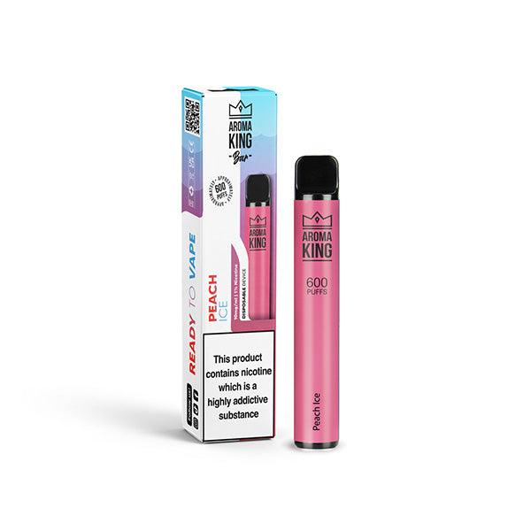 10mg Aroma King Bar 600 Disposable Vape Device 600 Puffs - www.justgovape.co.uk