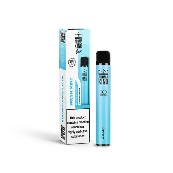 10mg Aroma King Bar 600 Disposable Vape Device 600 Puffs - www.justgovape.co.uk