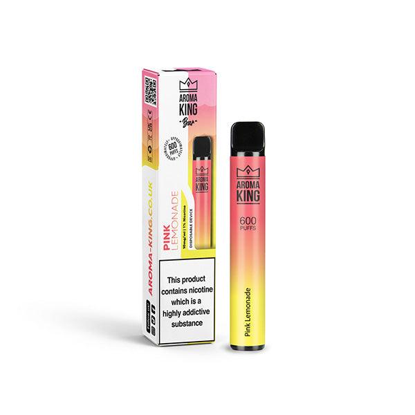 10mg Aroma King Bar 600 Disposable Vape Device 600 Puffs - www.justgovape.co.uk