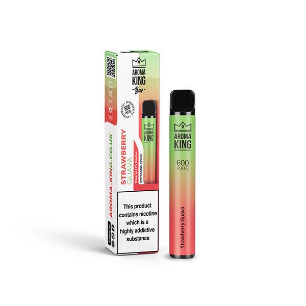 10mg Aroma King Bar 600 Disposable Vape Device 600 Puffs - www.justgovape.co.uk