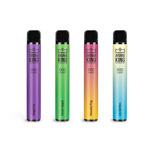 10mg Aroma King Bar 600 Disposable Vape Device 600 Puffs - www.justgovape.co.uk