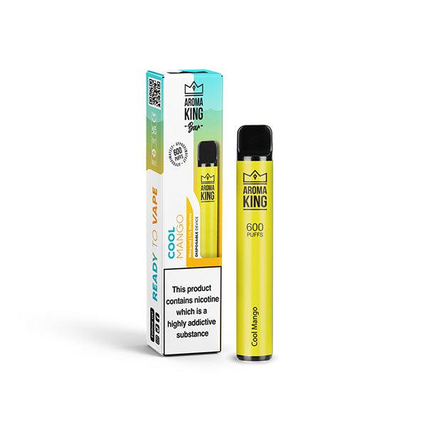 10mg Aroma King Bar 600 Disposable Vape Device 600 Puffs - www.justgovape.co.uk