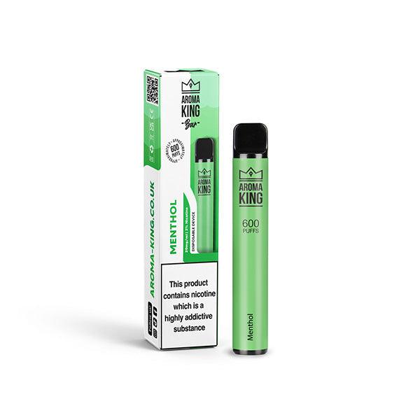 20mg Aroma King Bar 600 Disposable Vape Device 600 Puffs - www.justgovape.co.uk