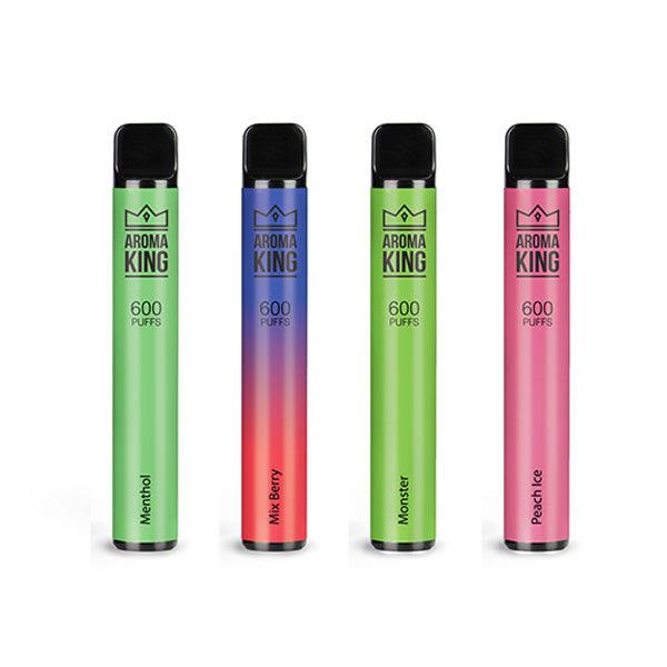 20mg Aroma King Bar 600 Disposable Vape Device 600 Puffs - www.justgovape.co.uk