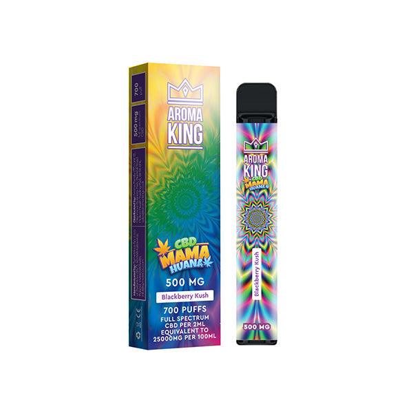 Aroma King Mama Huana 500mg CBD Disposable Vape Device 700 Puffs - www.justgovape.co.uk