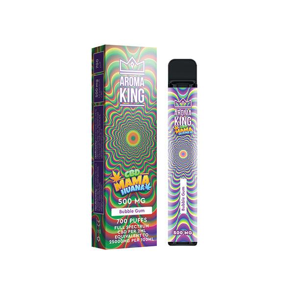 Aroma King Mama Huana 500mg CBD Disposable Vape Device 700 Puffs - www.justgovape.co.uk