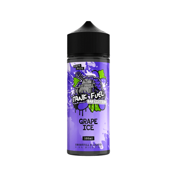 Tank Fuel Bar Edition 100ml Shortfill 0mg (70VG/30PG) - www.justgovape.co.uk