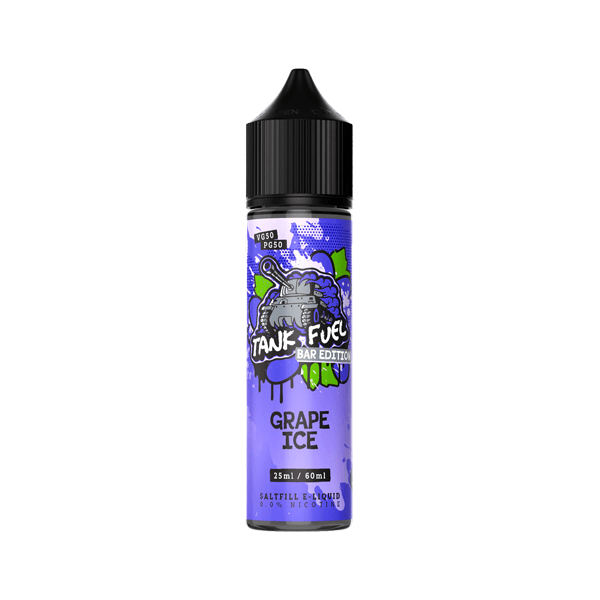 Tank Fuel Bar Edition 60ml Saltfill 0mg (50VG/50PG) - www.justgovape.co.uk