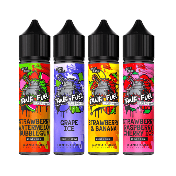 Tank Fuel Bar Edition 60ml Saltfill 0mg (50VG/50PG) - www.justgovape.co.uk