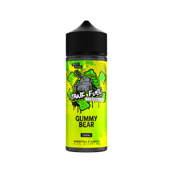 Tank Fuel Bar Edition 100ml Shortfill 0mg (70VG/30PG) - www.justgovape.co.uk