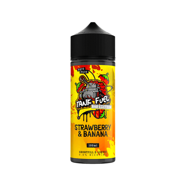 Tank Fuel Bar Edition 100ml Shortfill 0mg (70VG/30PG) - www.justgovape.co.uk