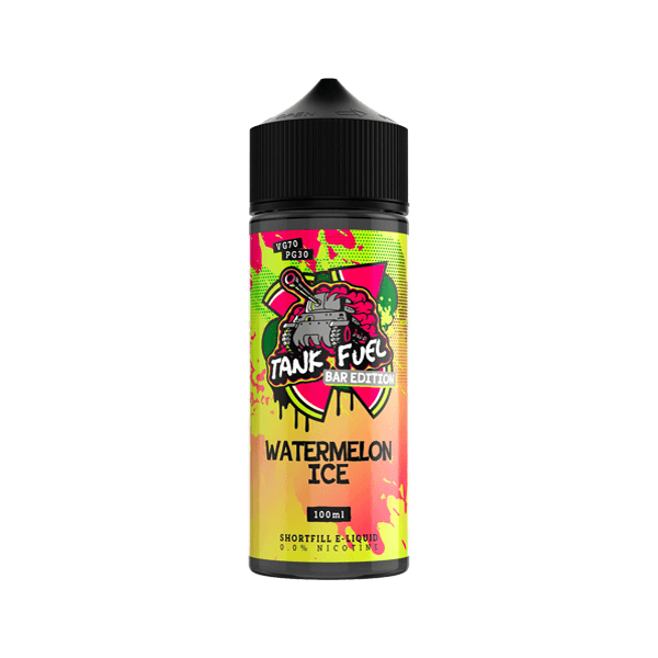 Tank Fuel Bar Edition 100ml Shortfill 0mg (70VG/30PG) - www.justgovape.co.uk