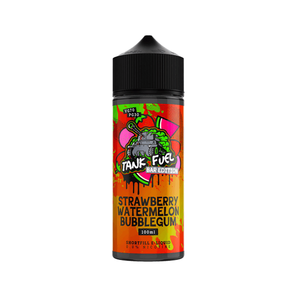 Tank Fuel Bar Edition 100ml Shortfill 0mg (70VG/30PG) - www.justgovape.co.uk