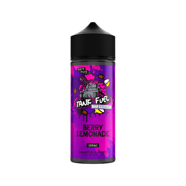 Tank Fuel Bar Edition 100ml Shortfill 0mg (70VG/30PG) - www.justgovape.co.uk