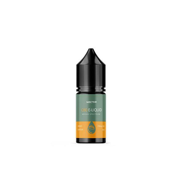 Nectar Mango 2.5% 250mg Broad Spectrum CBD Vape Oil - 10ml - www.justgovape.co.uk