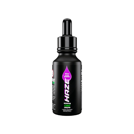 Haze 6000mg CBD Drops - 30ml - www.justgovape.co.uk