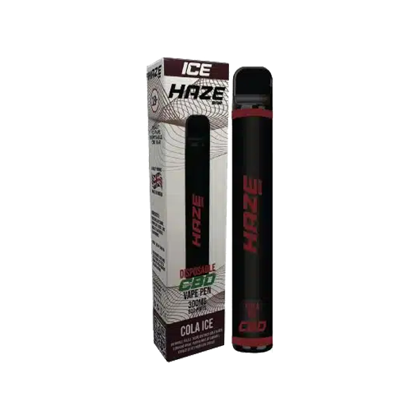 Haze Bar Ice 300mg CBD Disposable Vape Device 600 Puffs - www.justgovape.co.uk