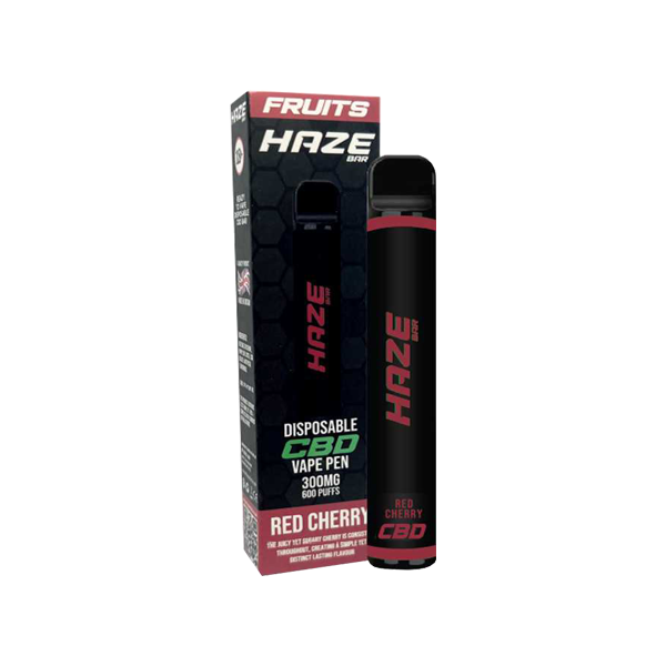 Haze Bar Fruits 300mg CBD Disposable Vape Device 600 Puffs - www.justgovape.co.uk