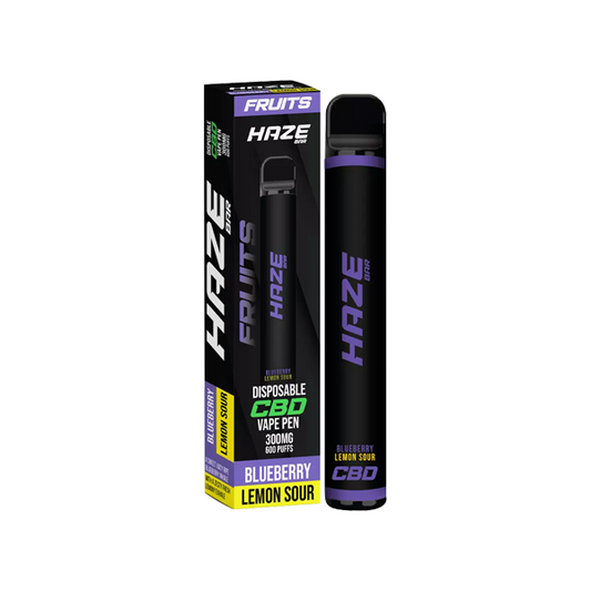 Haze Bar Fruits 300mg CBD Disposable Vape Device 600 Puffs - www.justgovape.co.uk