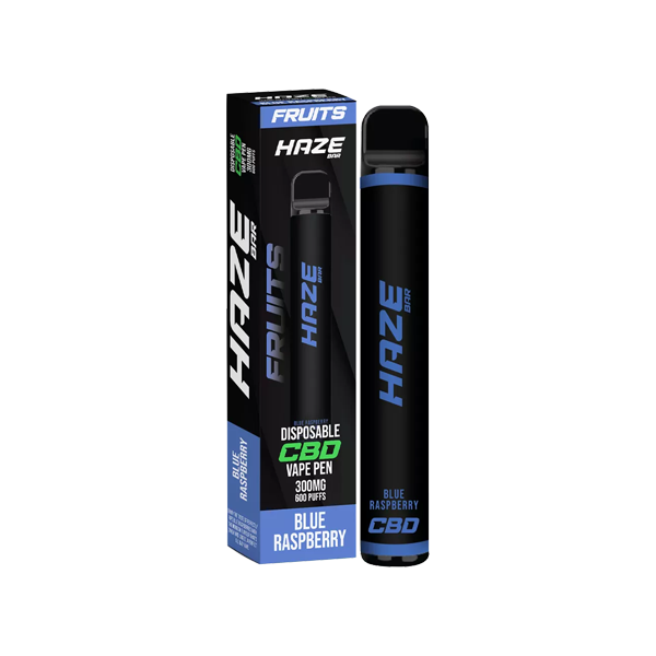 Haze Bar Fruits 300mg CBD Disposable Vape Device 600 Puffs - www.justgovape.co.uk