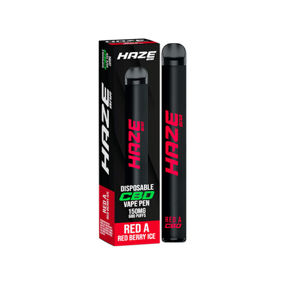 Haze Bar 150mg CBD Disposable Vape Device 600 Puffs - www.justgovape.co.uk