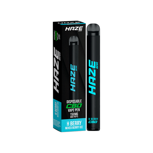 Haze Bar 150mg CBD Disposable Vape Device 600 Puffs - www.justgovape.co.uk