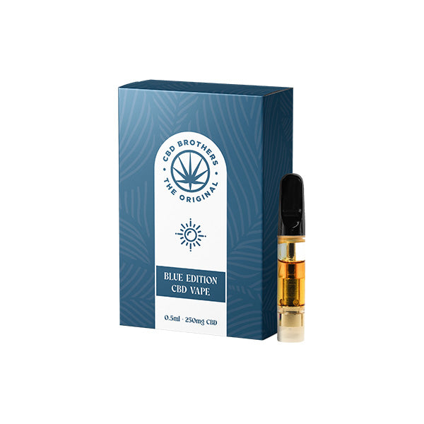 CBD Brothers 250mg Vape Cartridges - 0.5ml - www.justgovape.co.uk