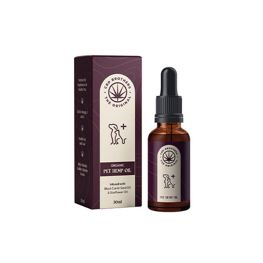 CBD Brothers Organic Pet Hemp Oil - 30ml - www.justgovape.co.uk