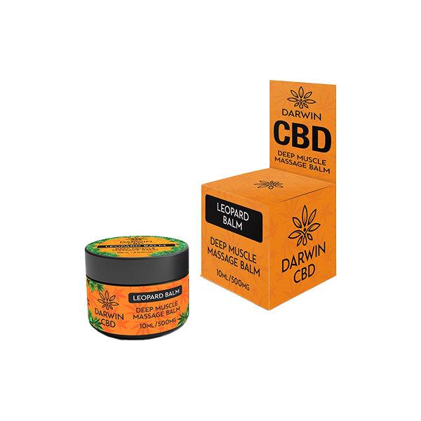 Darwin CBD 500mg Leopard Balm - 10ml - www.justgovape.co.uk