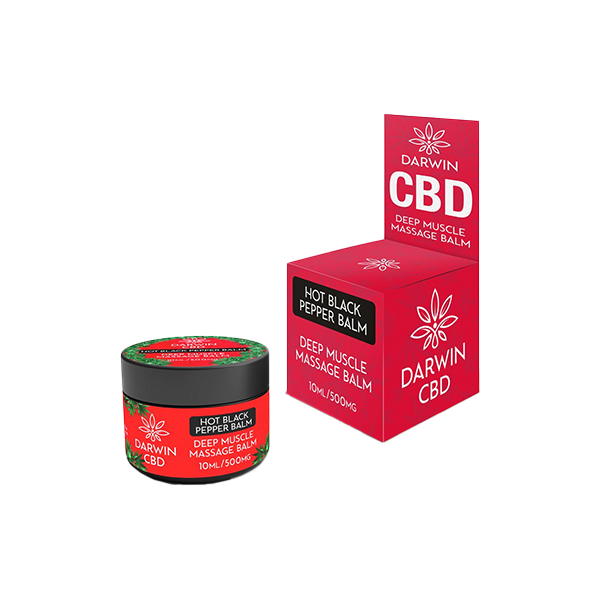 Darwin CBD 500mg Hot Black Pepper Balm - 10ml - www.justgovape.co.uk