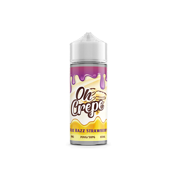 0mg Oh Crepe 100ml Shortfill (70VG/30PG) - www.justgovape.co.uk