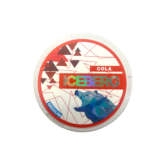 20mg Iceberg Cola Nicotine Pouches - 20 Pouches - www.justgovape.co.uk