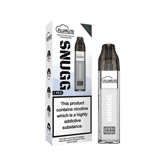 Flumlite Snugg Refillable Disposable Vape Device - 3000 puffs - www.justgovape.co.uk