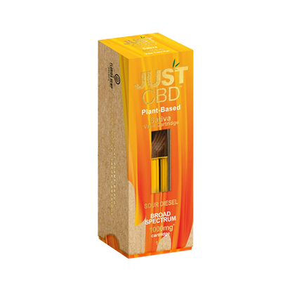 Just CBD 1000mg Signature Cartridges - 1ml - www.justgovape.co.uk