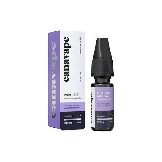 Canavape 1200mg 12% CBD Shot 10ml - www.justgovape.co.uk