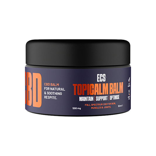 Canavape 500mg CBD Balm ECS Topicalm 50ml - www.justgovape.co.uk