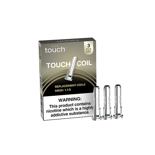 VLYP Touch Replacement Coils 3 Per Pack (1.1Ohm) - www.justgovape.co.uk