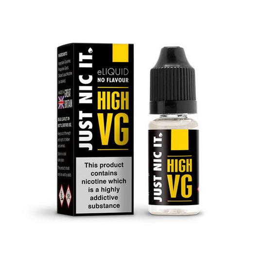 18mg Just Nic It Black Edition Nic Shot 10ml (80VG/20PG) - www.justgovape.co.uk